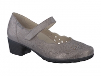 Chaussure mephisto sandales modele ivora cuir taupe foncÃ©